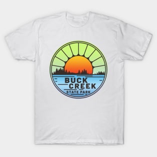 Buck Creek State Park Ohio OH Lake T-Shirt